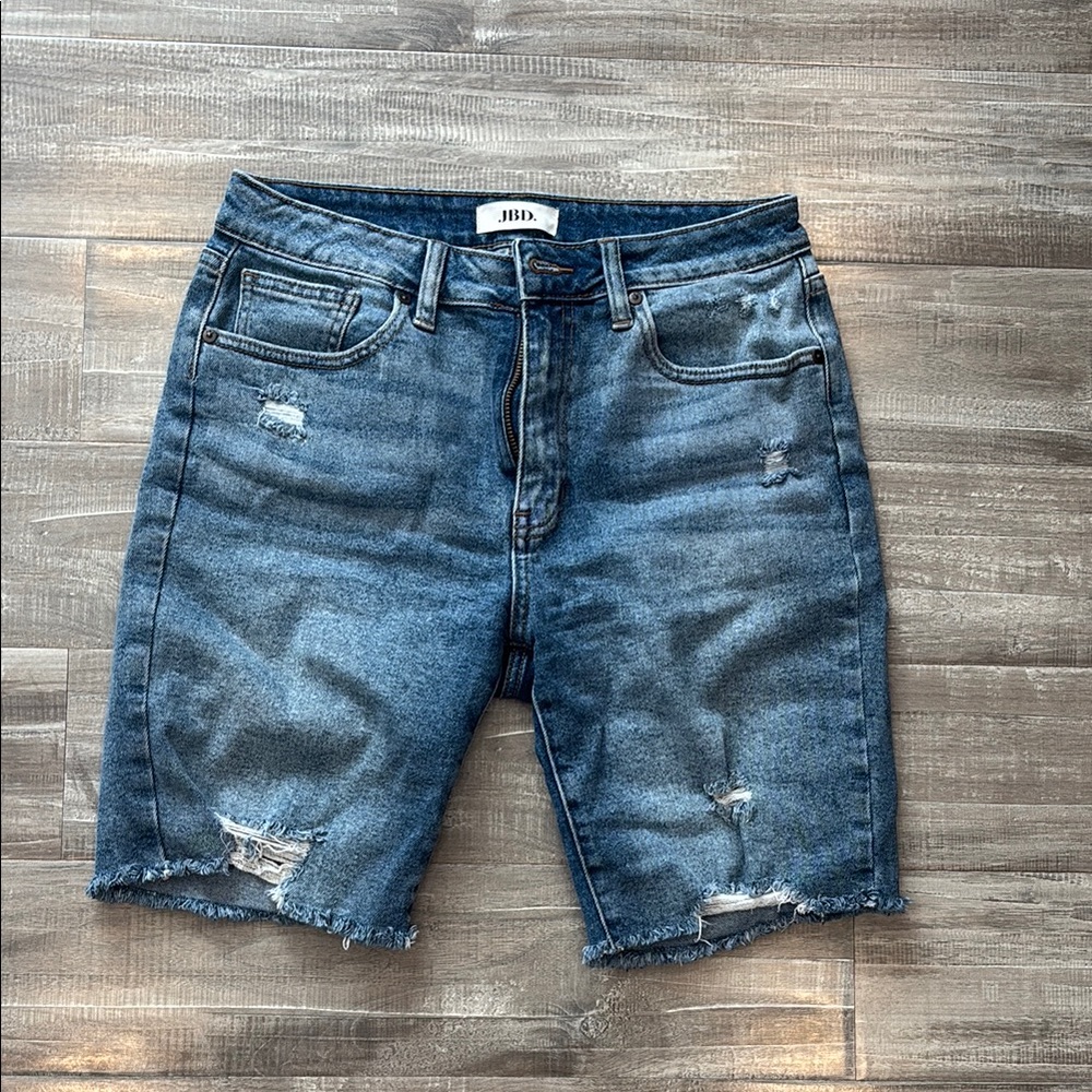 JBD Distressed Denim Shorts